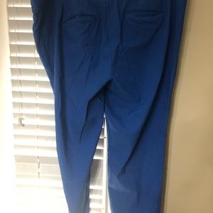 Royal Blue Ankle Pants- Lane Bryant (Allie Fit)